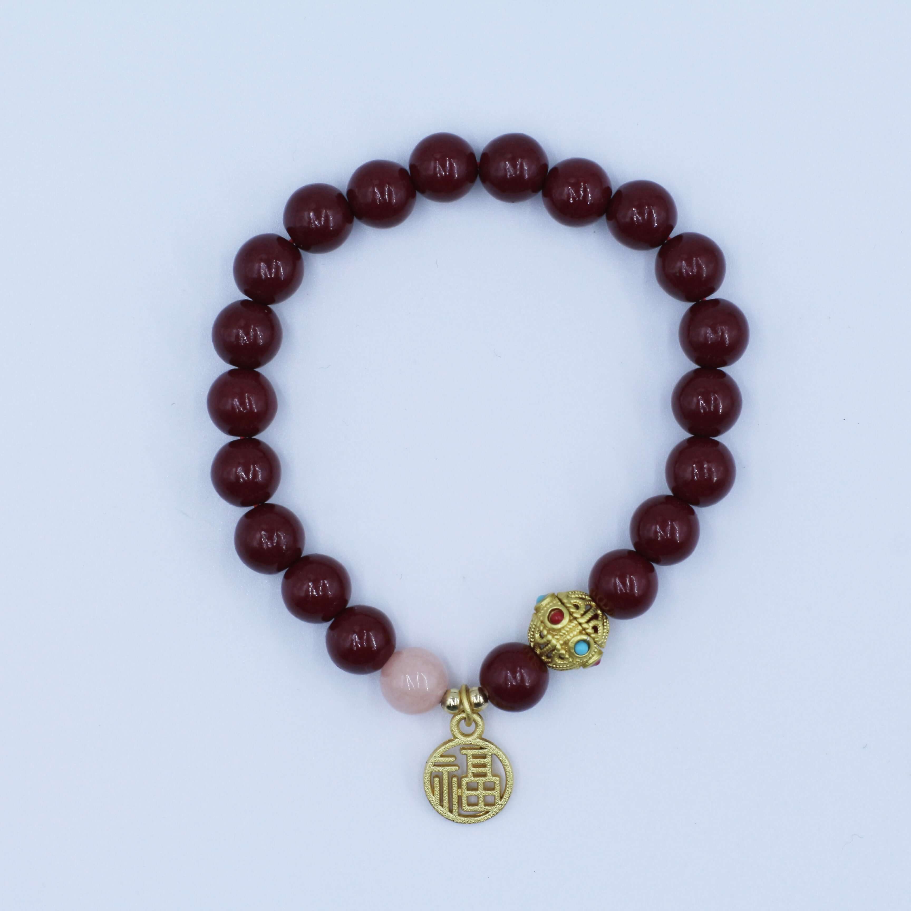 Cinnabar Good Fortune Bracelet- Attract Luck and Wealth in your life with Feng Shui